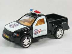 Friction Power Police Car
