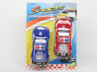 Friction Power Police Car(2in1) toys