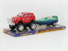 Friction Cross-Country  Trailer(2S4C) toys