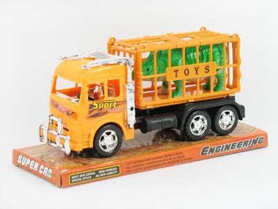 Friction Truck Tow Rhinoceros toys