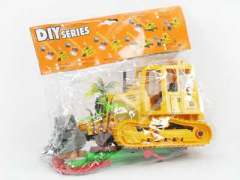 Friction Diy Project Construction Truck(2S) toys