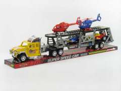 Friction Double Deck Trailer toys