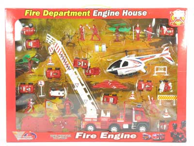 Friction Fire Engine Set toys