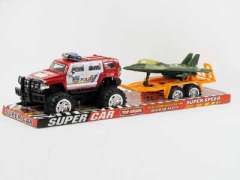 Friction  Police Car Tow Plane