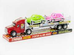 Friction Truck Tow Free Wheel Car(3C) toys