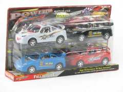 Friction Police Car(4in1) toys