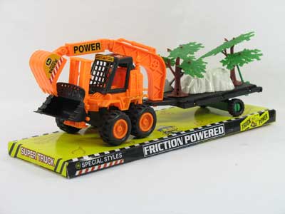 Friction Construction Truck(4S) toys