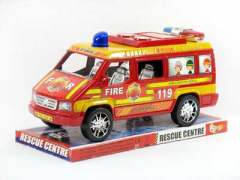 Friction Fire Car toys