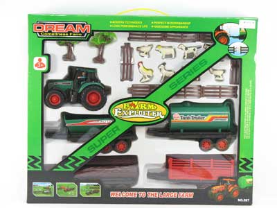 Friction Farmer Truck toys