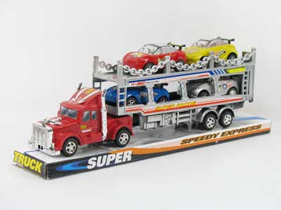 Friction Double Deck Tow Truck toys