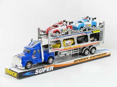 Friction Double Deck Tow Truck toys