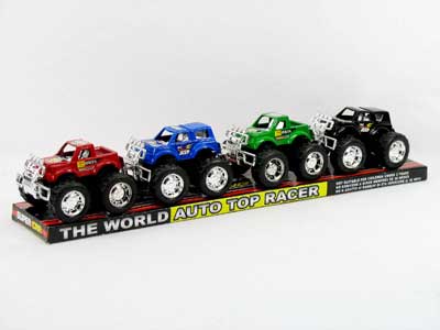 Friction Cross-country Car(4in1) toys