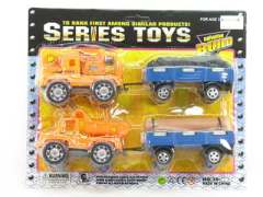 Friction Construction Truck Tow Car(2in1) toys