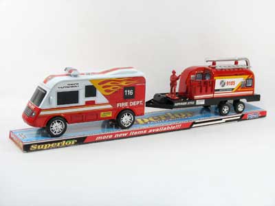 Friction Ambulance Tow Water Waggon toys