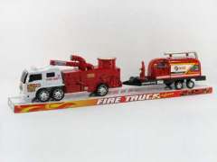Friction Fire Engine Tow  Water Waggon