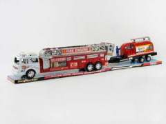 Friction Fire Engine Tow  Water Waggon