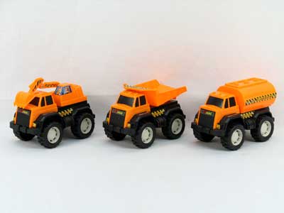 Friction Construction Truck(3S) toys