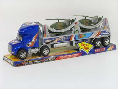 Friction Truck Tow Helicopter toys