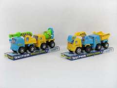 Friction  Construction Truck(2in1)