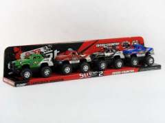 Friction Cross-country Police Car (4in1) toys
