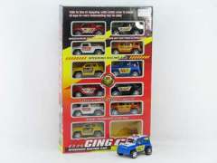 Friction Police Car(12in1) toys