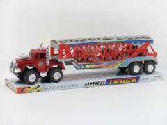 Friction Car Tow Free Wheel Fire Engine toys