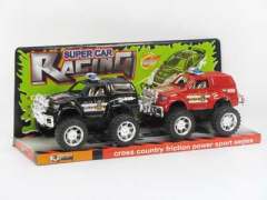 Friction Power Jeep Police Car(2in1)