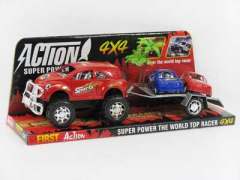 Friction Cross-country Car Tow Cars(2C) toys