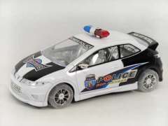 Friction Police Car W/M_L(2C) toys
