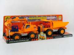 Friction Construction Truck Tow Construction Truck