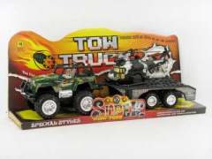 Friction Truck Tow Wind-up  Plane