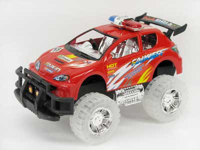 Friction Police Car W/L(3C) toys