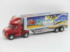 Friction Container Truck(2S2C) toys