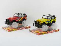 Friction Cross-country  Jeep W/L(3C) toys