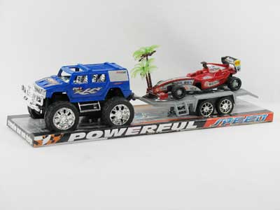 Friction Truck Tow Pull Back Equation Car(3C)  toys