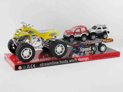 Friction Cross-country Motorcycle(3C) toys