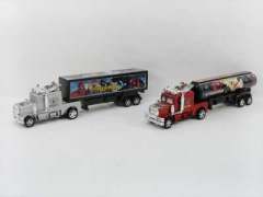 Pull Back Truck &  Container Car(2in1) toys