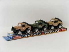 Friction Jeep(3in1) toys