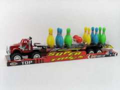 Friction Truck Tow Bowling toys