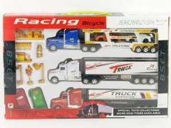 Friction  Tow Truck W/Guide(5in1)