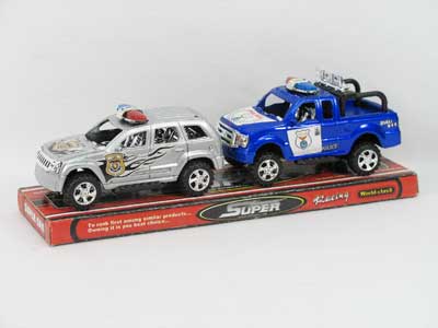 Friction Police Car(2in1) toys