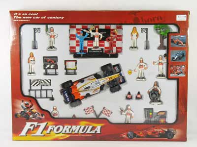 Friction Equation Car & Guide & Motorcade(4C) toys