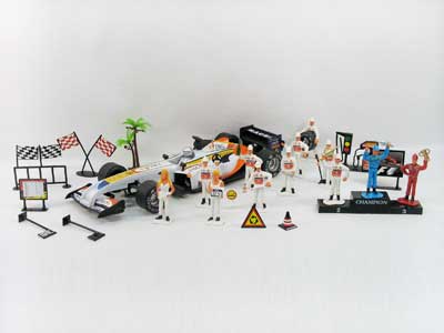 Friction Equation Car & Guide & Motorcade(4C) toys