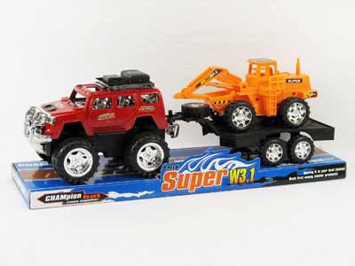Friction Car Tow Pull Back Construction Truck(3C) toys