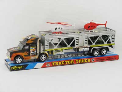 Friction Double Deck Trailer(2C) toys