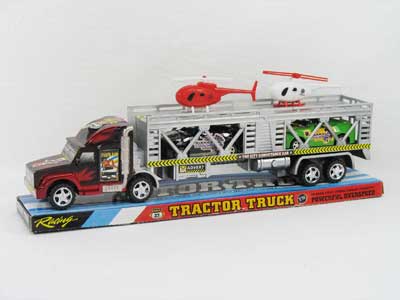 Friction Double Deck Trailer(2C) toys