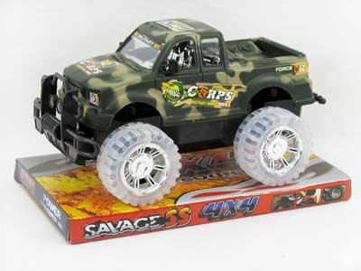 Friction Cross-country Car W/L toys