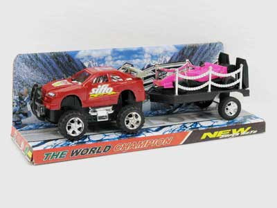 Friction Cross-country Car Tow Car(2S) toys