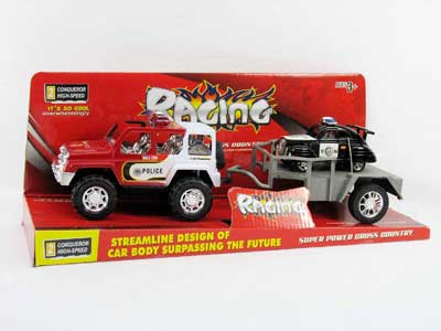 Friction PoliceTow Truck(3C) toys