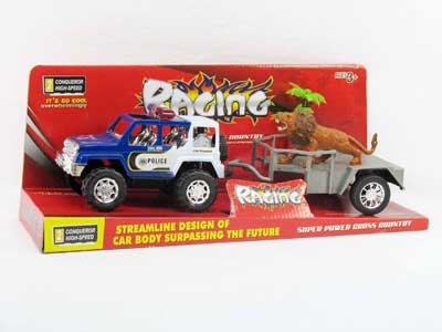 Friction PoliceTow Truck(3C) toys